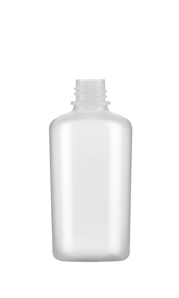 Okrúhle fľaše so štvorcovým ramenom bez uzáveru séria 302, HDPE