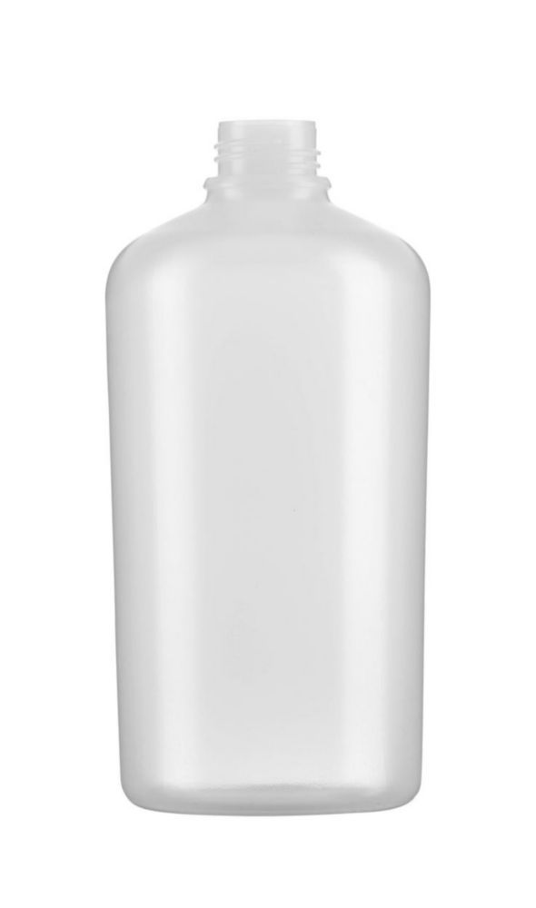 Okrúhle fľaše so štvorcovým ramenom bez uzáveru séria 302, HDPE