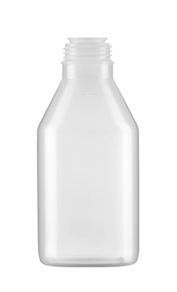 Fľaše s úzkym hrdlom bez uzáveru séria 310 "Clear Grip", PP