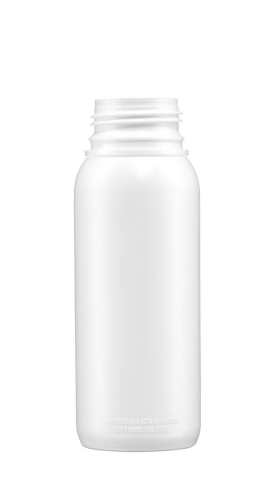 Okrúhle fľaše bez uzáveru, séria 321 "VarioPack Dual" s PA bariérovou vrstvou, biele