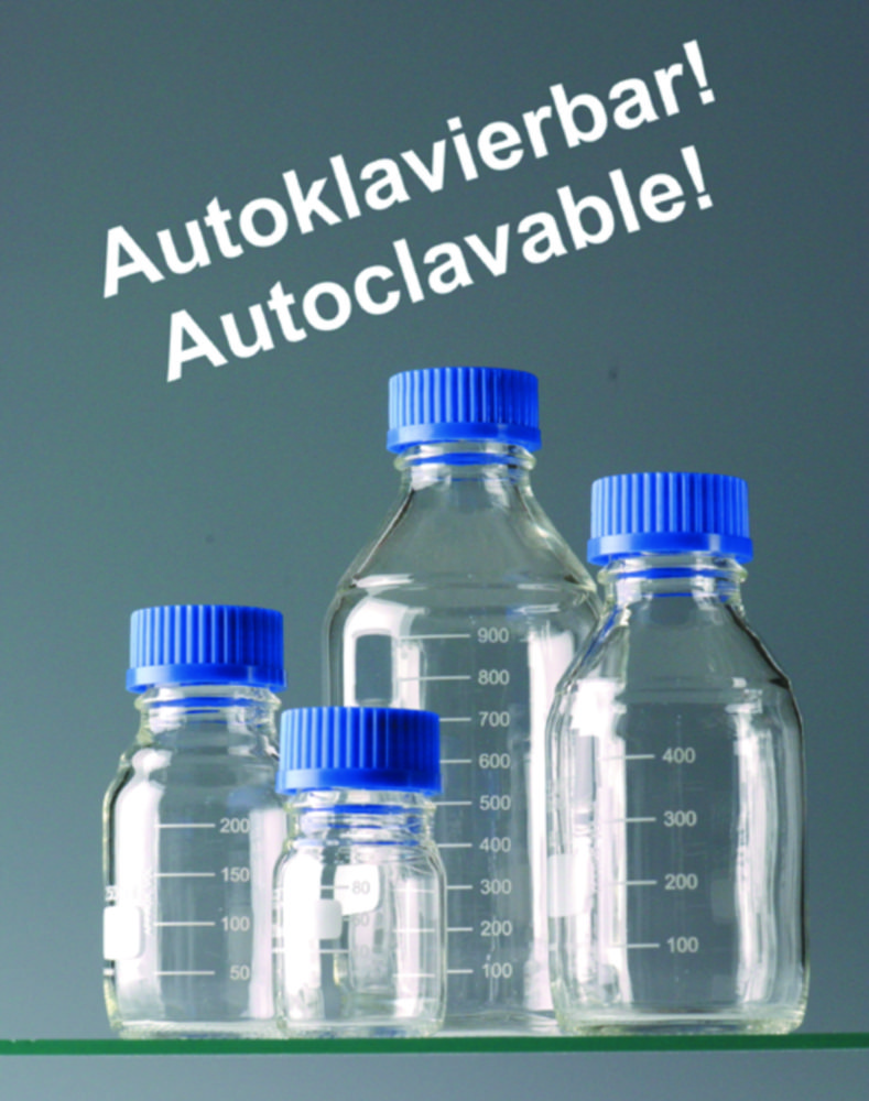 Sódové vápno - laboratórne fľaše