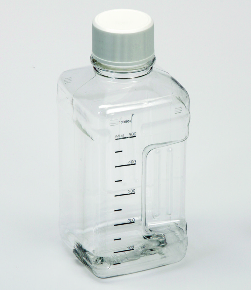 InVitro™ Biotainer™-Fľaša Nalgene™, PETG, sterilná, s PE rukoväťou