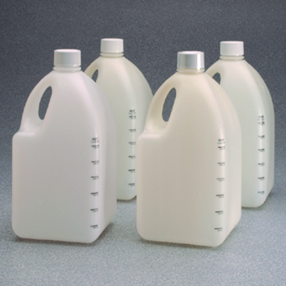 Fľaša InVitro™ Biotainer™ Nalgene™, HDPE, sterilná, uzatvorená tepelne zmrštiteľnou páskou