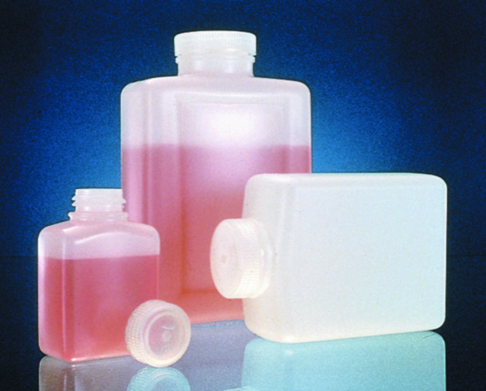 Štvorcové fľaše Nalgene™ typ 2007, HDPE, s PP uzáverom