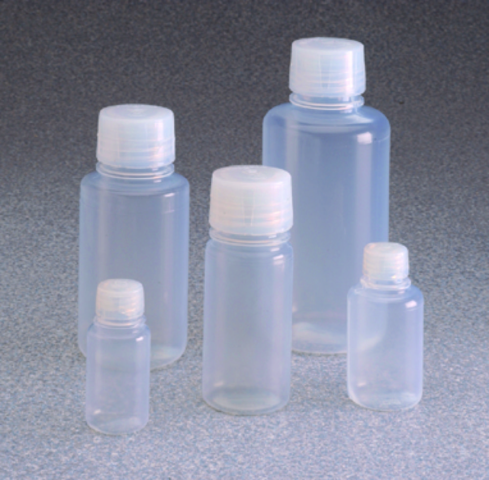 Fľaša s úzkym hrdlom Nalgene™ Teflon™ PFA, takže skrutkovacím uzáverom