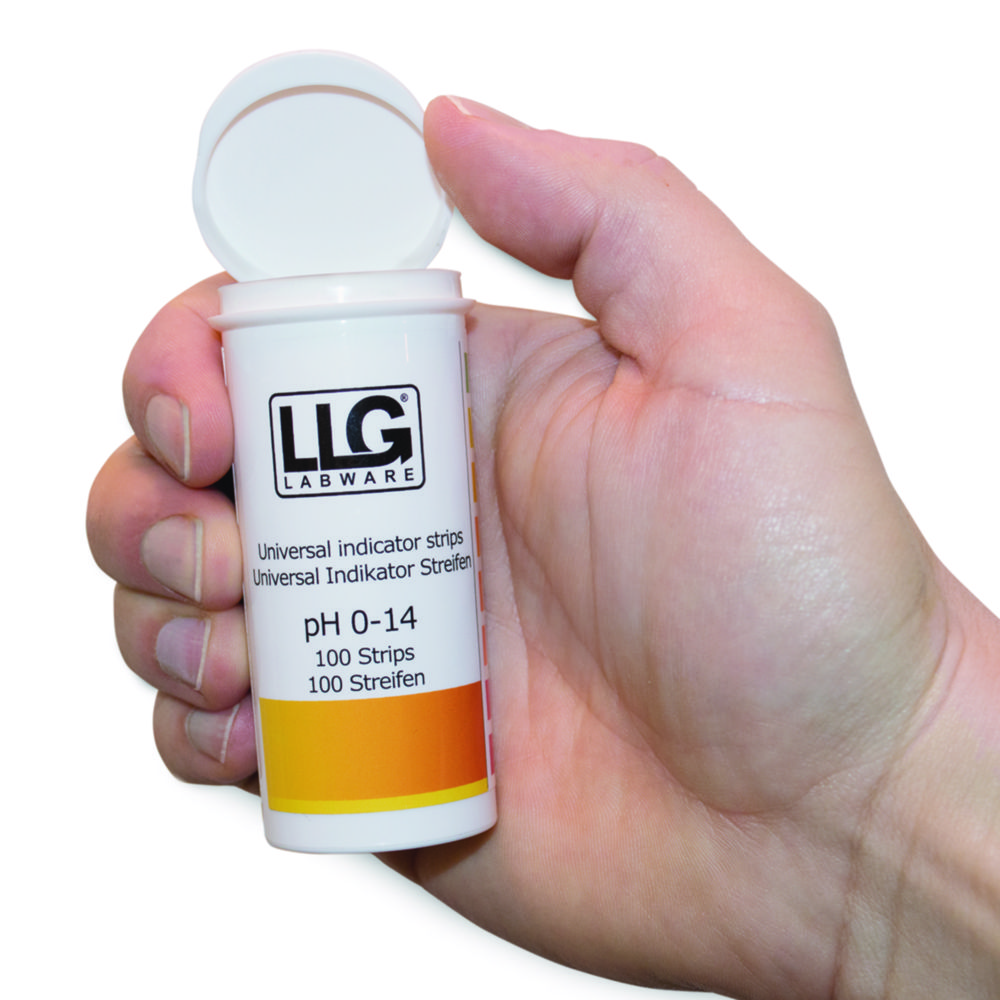 LLG-Univerzálne indikačné prúžky <i>"Premium</i> ", v liekovke s uzáverom