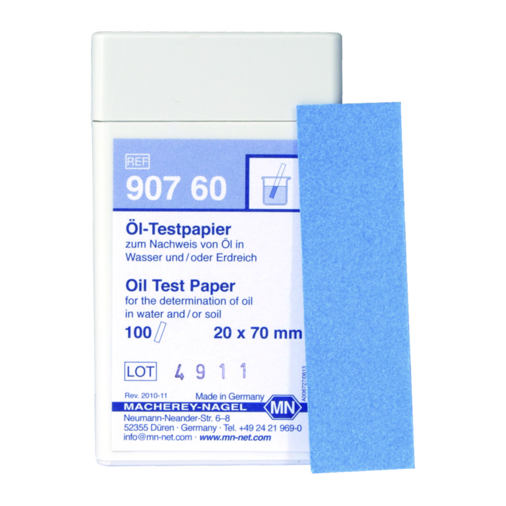 Olejový testovací papier