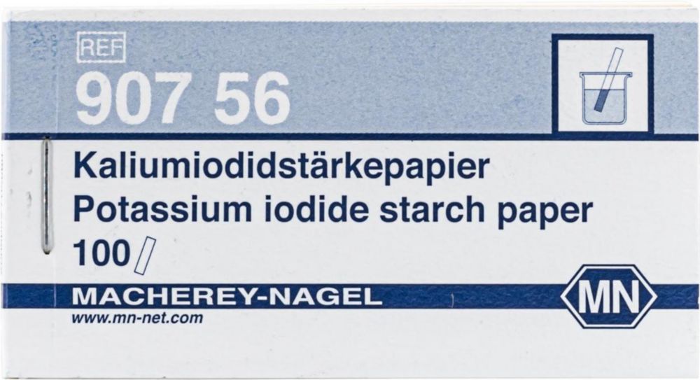 Testovacie papiere, jodid draselný, škrob