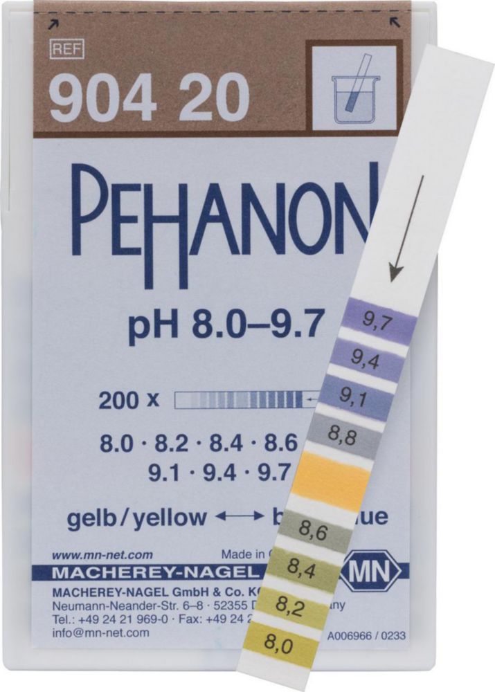Indikačný papier, <sup>PEHANON®</sup>