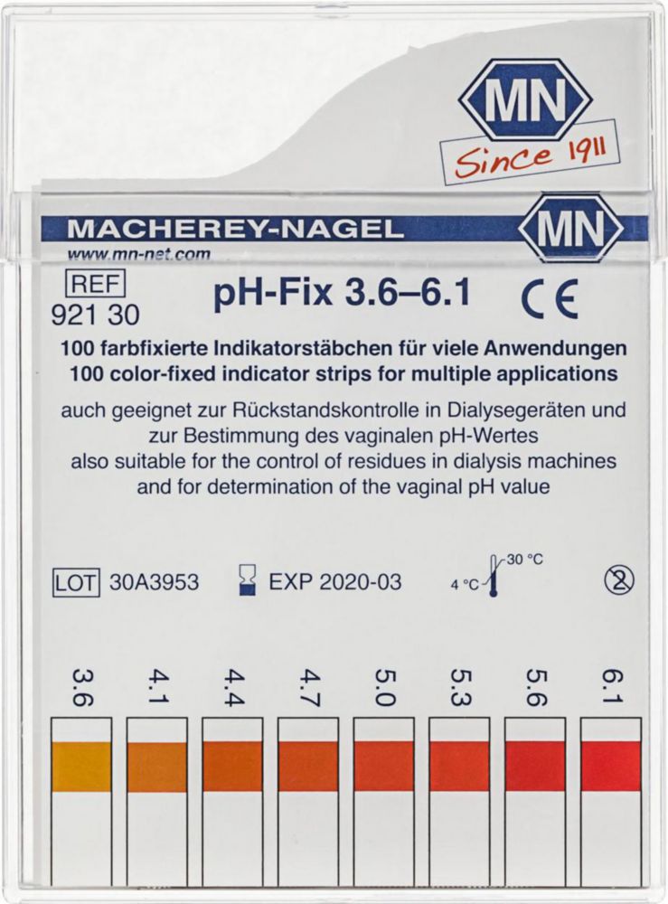 Indikačné prúžky pH-Fix, špeciálne