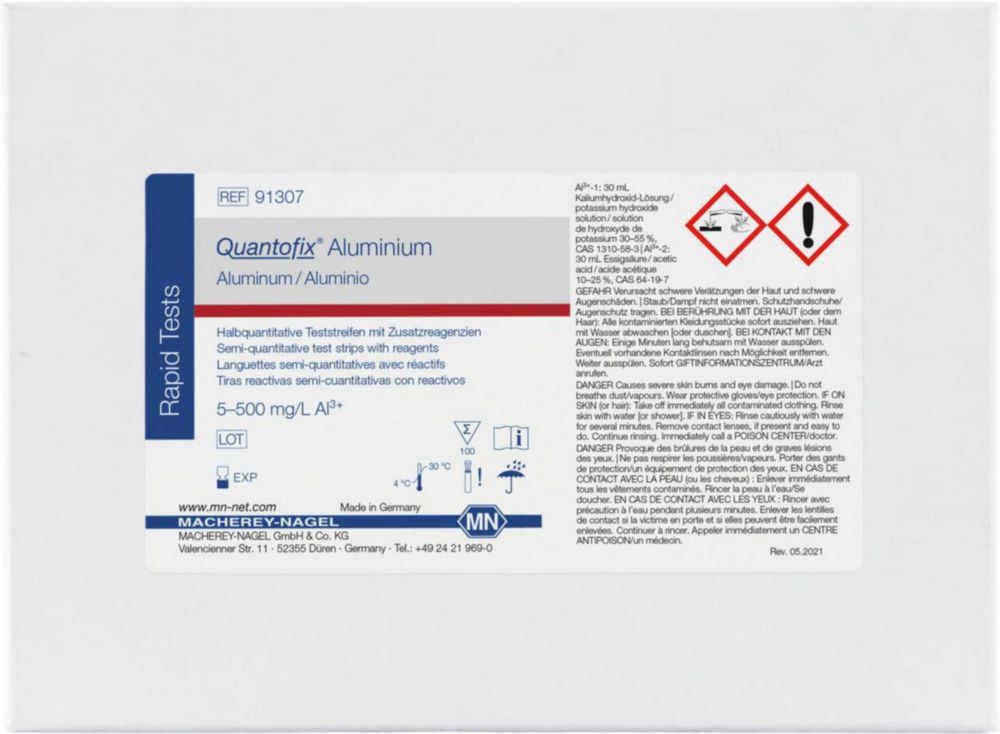 Testovacie prúžky <sup>QUANTOFIX®</sup> 