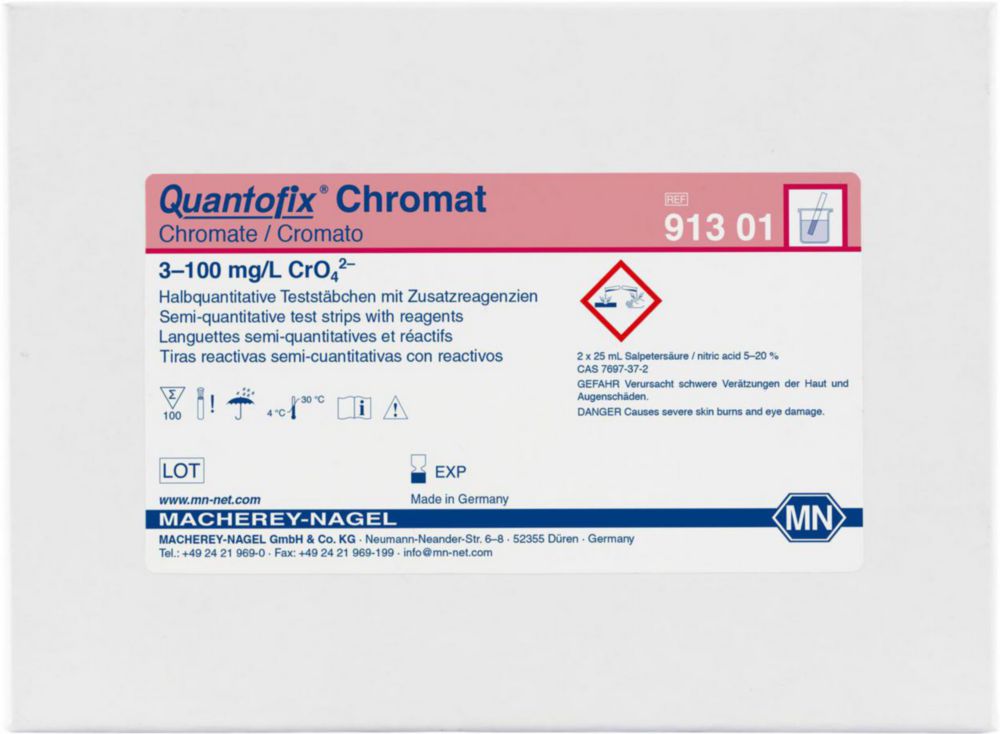 Testovacie prúžky <sup>QUANTOFIX®</sup> 