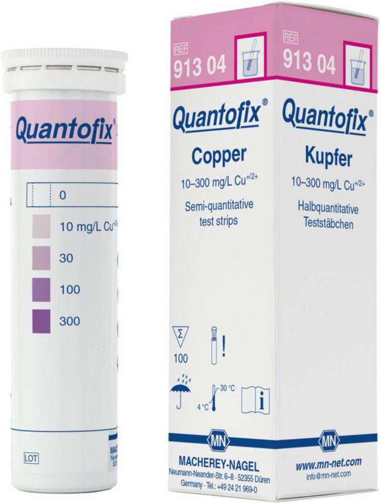 Testovacie prúžky <sup>QUANTOFIX®</sup> 