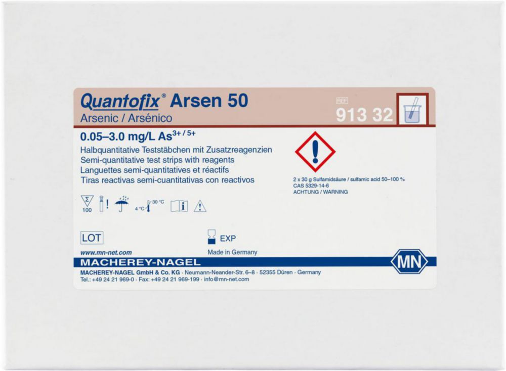 Testovacie prúžky <sup>QUANTOFIX®</sup> 