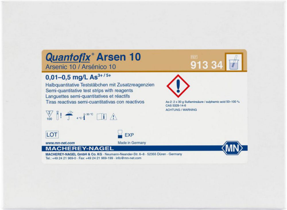 Testovacie prúžky <sup>QUANTOFIX®</sup> 