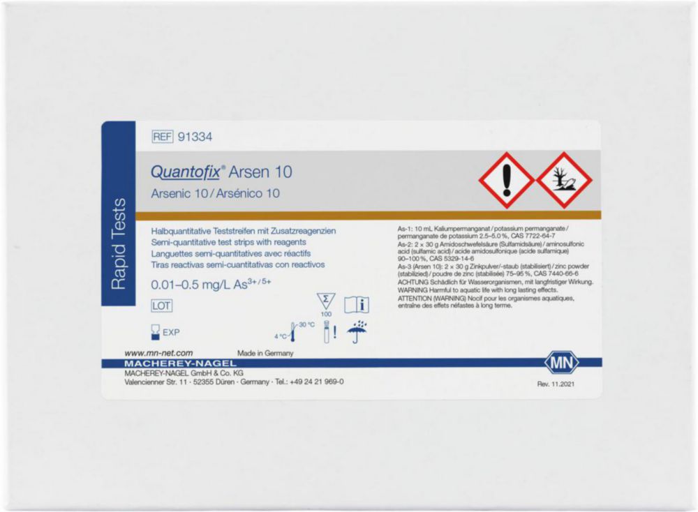 Testovacie prúžky <sup>QUANTOFIX®</sup> 