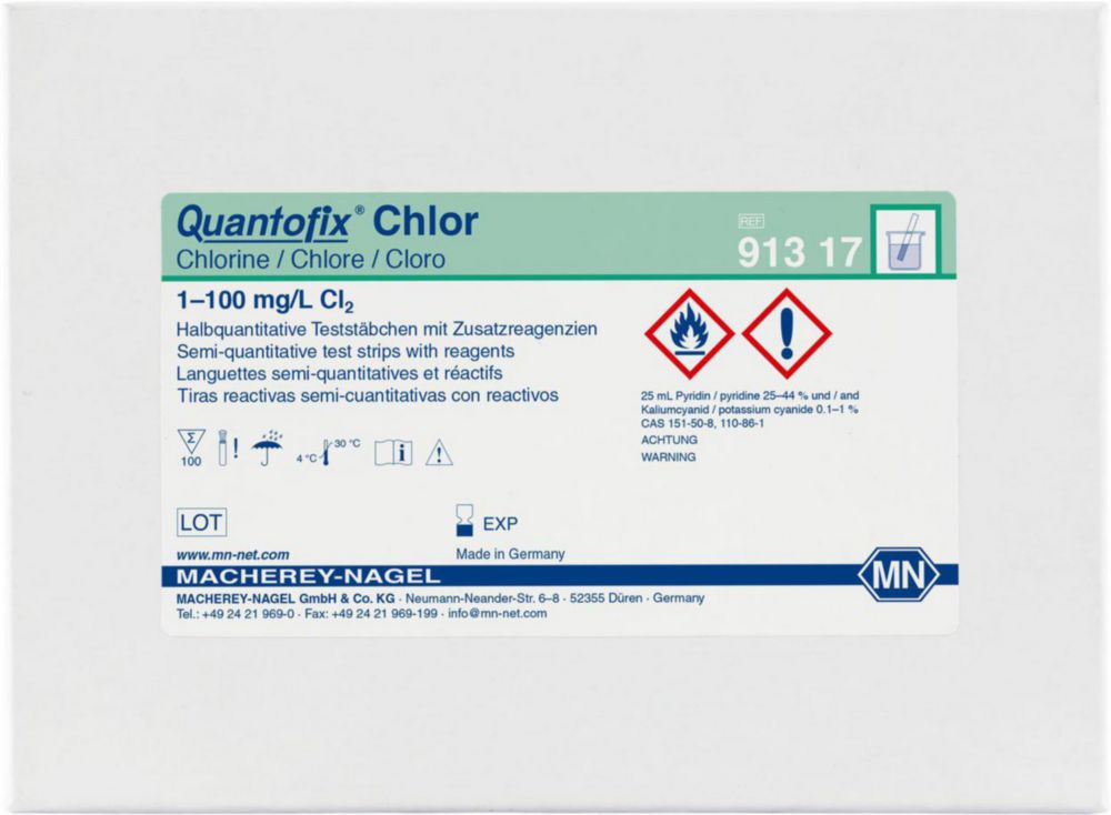 Testovacie prúžky <sup>QUANTOFIX®</sup> 