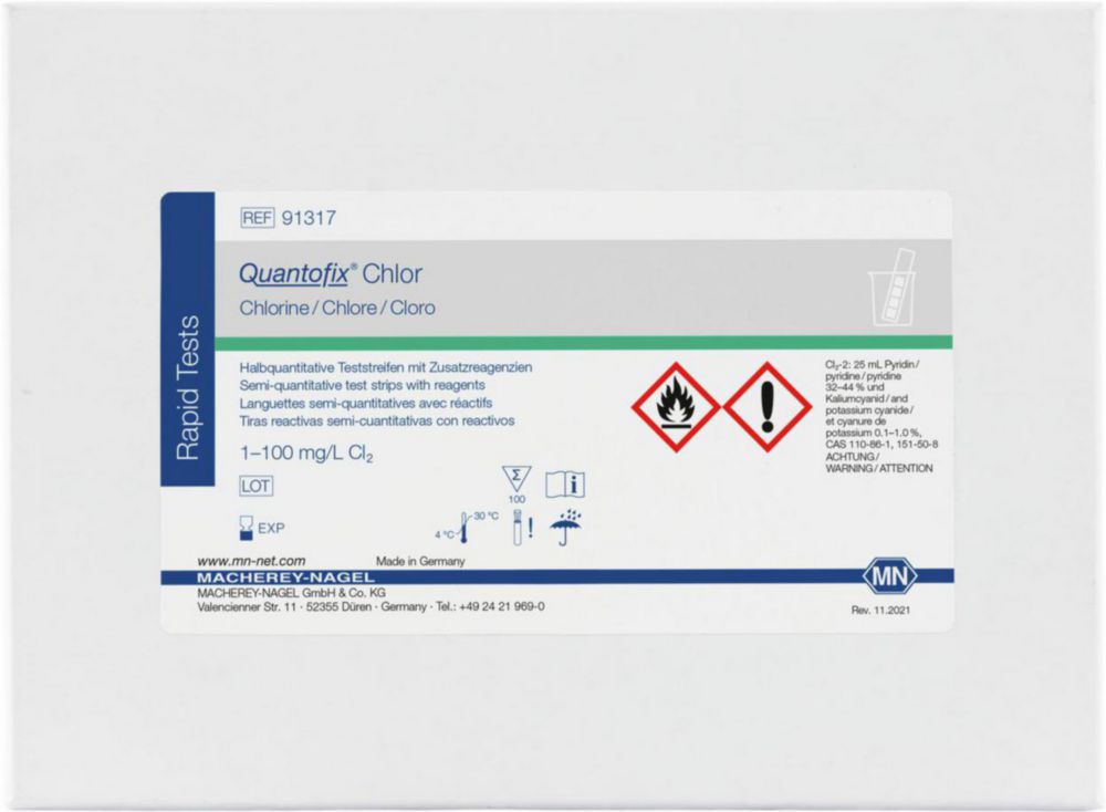 Testovacie prúžky <sup>QUANTOFIX®</sup> 