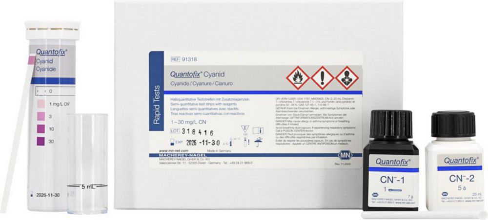 Testovacie prúžky <sup>QUANTOFIX®</sup> 