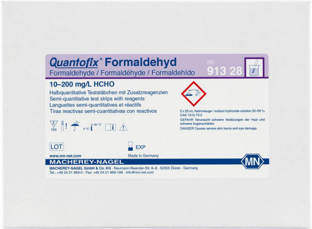 Testovacie prúžky <sup>QUANTOFIX®</sup> 