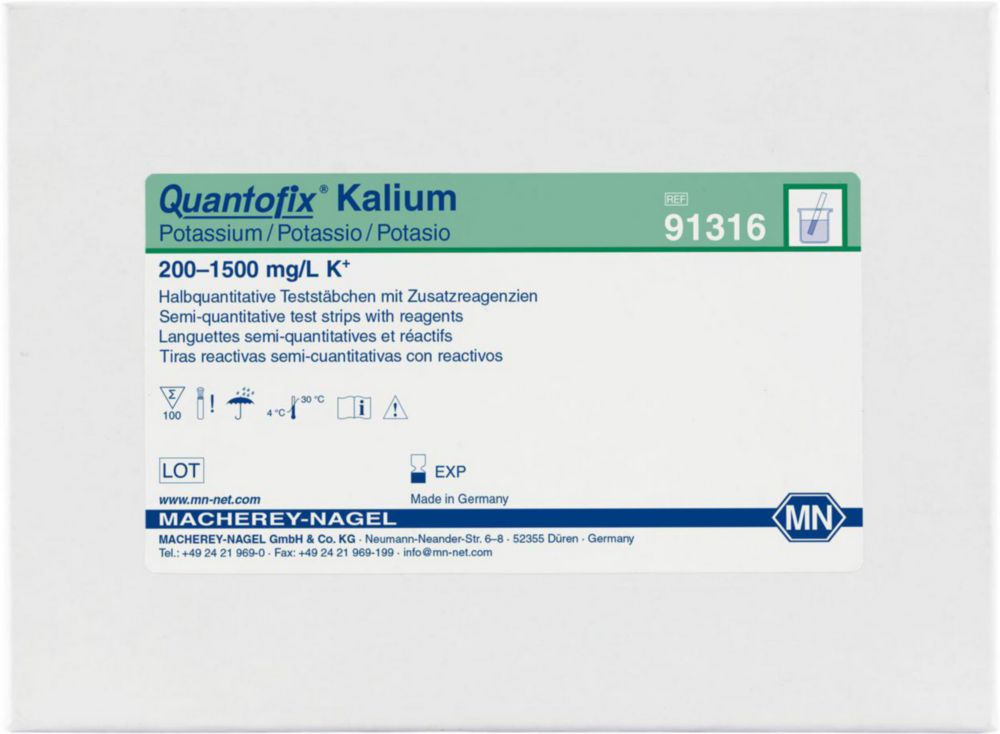 Testovacie prúžky <sup>QUANTOFIX®</sup> 