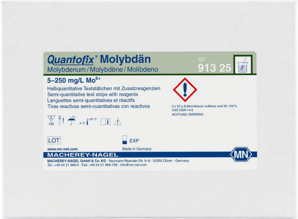 Testovacie prúžky <sup>QUANTOFIX®</sup> 