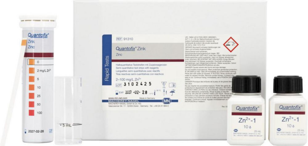 Testovacie prúžky <sup>QUANTOFIX®</sup> 