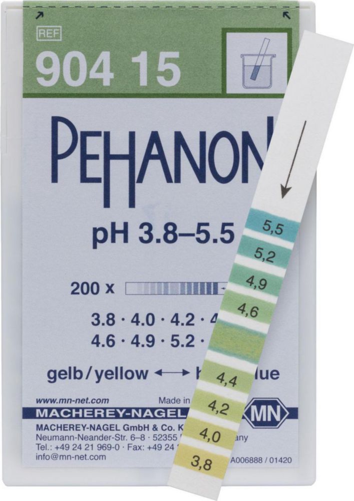 Indikačný papier, <sup>PEHANON®</sup>