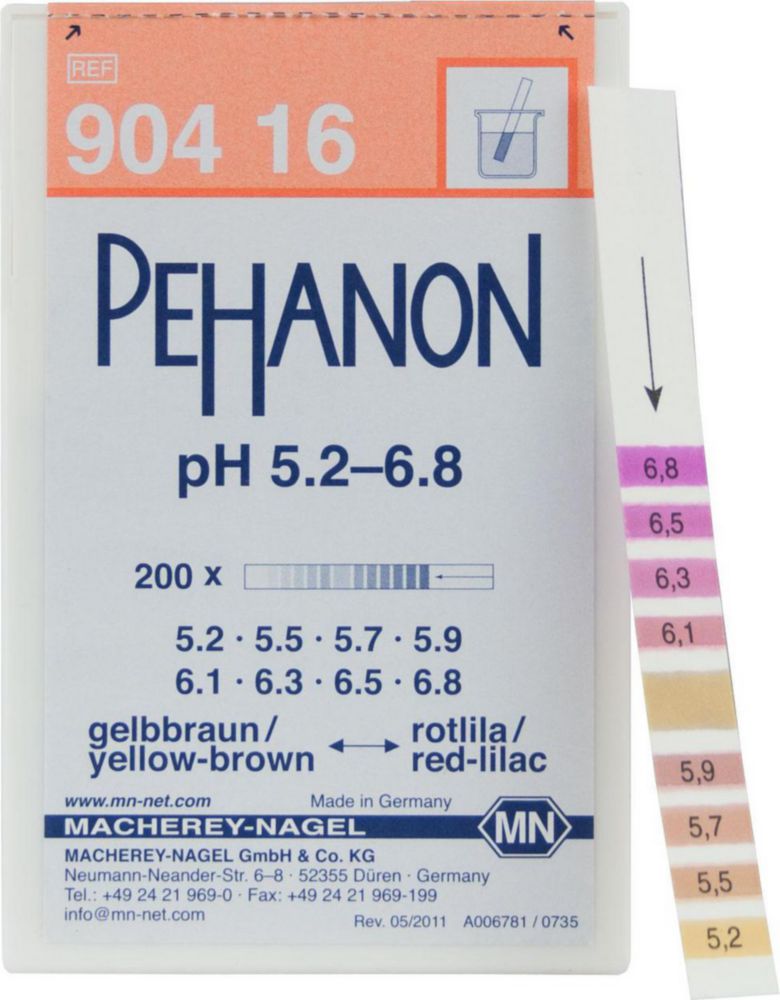 Indikačný papier, <sup>PEHANON®</sup>