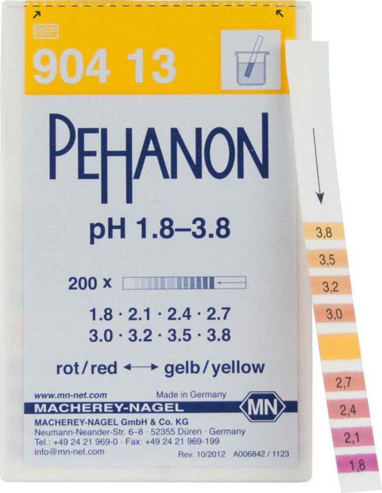 Indikačný papier, <sup>PEHANON®</sup>