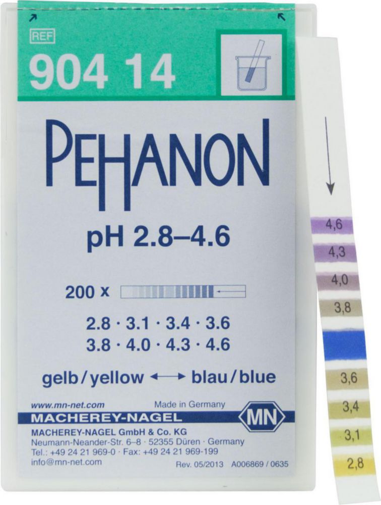 Indikačný papier, <sup>PEHANON®</sup>