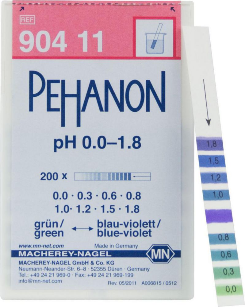 Indikačný papier, <sup>PEHANON®</sup>