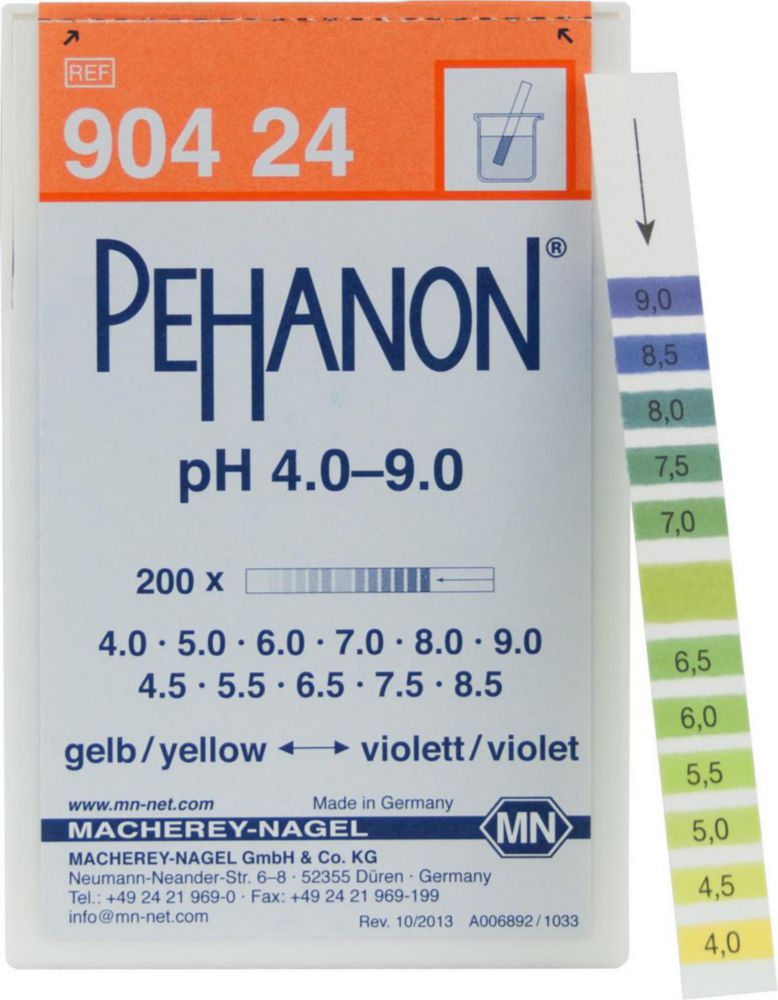 Indikačný papier, <sup>PEHANON®</sup>