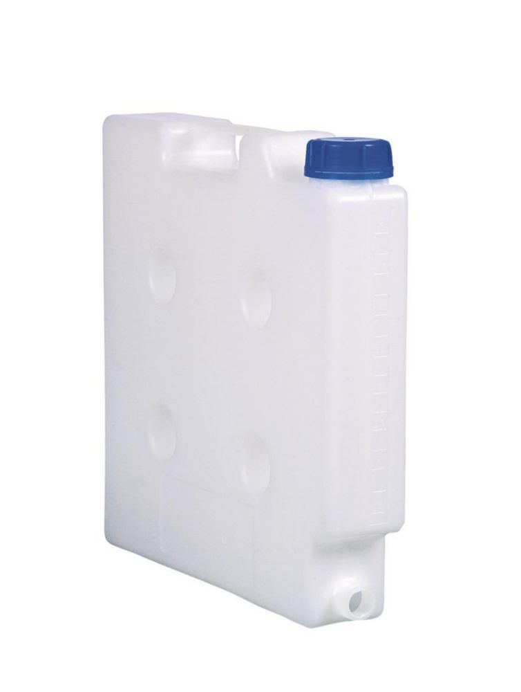 Priestorovo úsporný kanister Flachmann <sup>LaboPlast®</sup>, PP, so závitovým konektorom