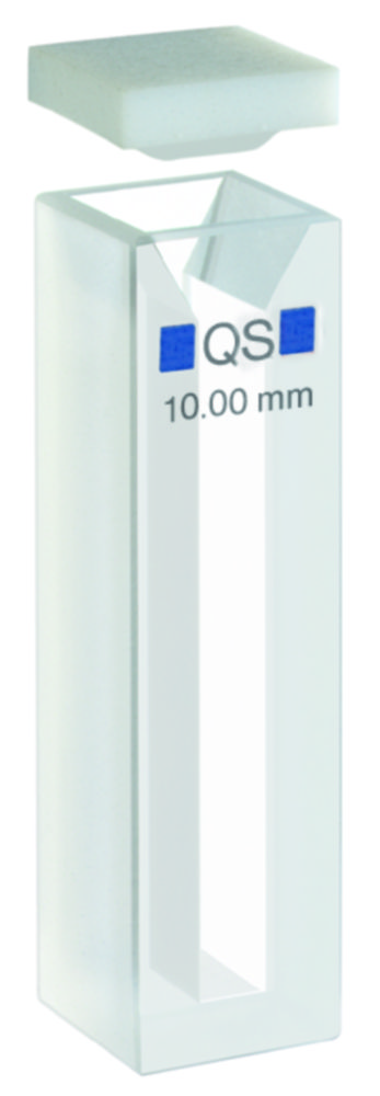 Bunky na meranie absorpcie, rozsah UV