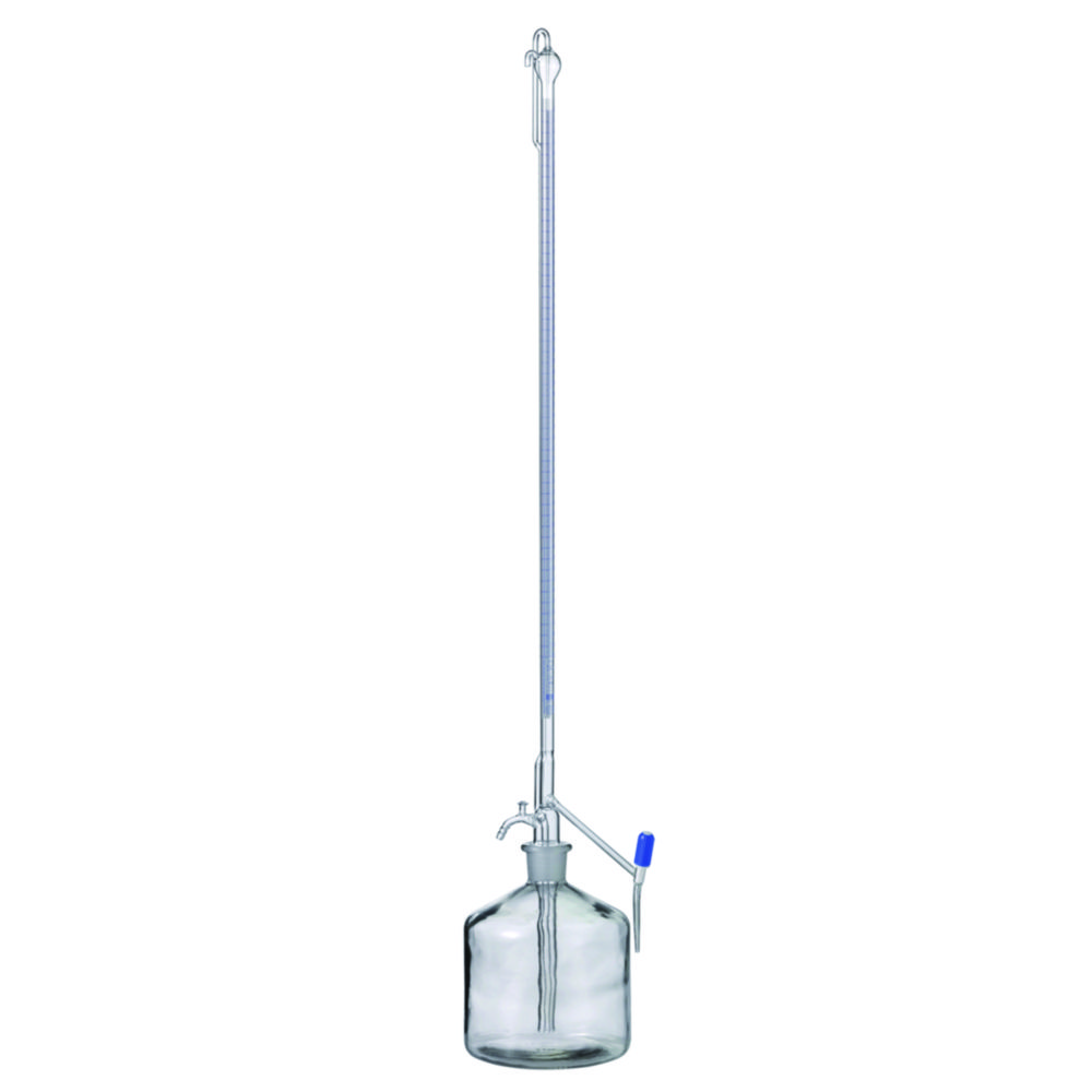 Automatické byrety ak. Peletová, bez medziľahlého kohúta, trieda AS, <sup>DURAN®</sup>