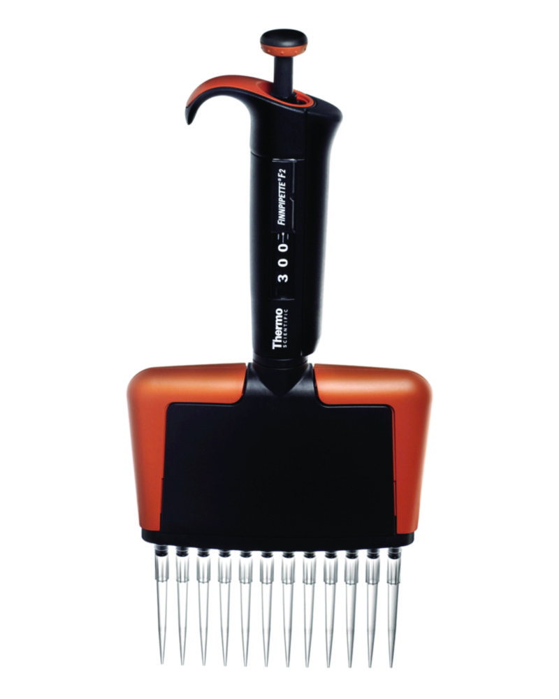 Viackanálové mikrolitrové pipety Finnpipette™ F2, variabilné