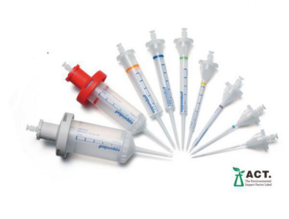 Pipetovacie špičky, Eppendorf Combitips <sup>advanced®</sup>, balenie so sortimentom