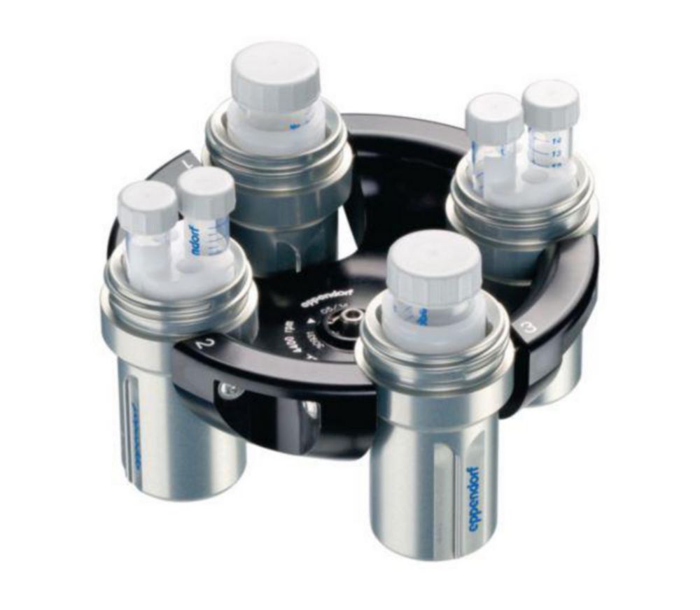 Výkyvný rotor pre centrifúgy 5702/5702 R/5702 RH, vrátane 4 okrúhlych vedier s objemom 85 ml