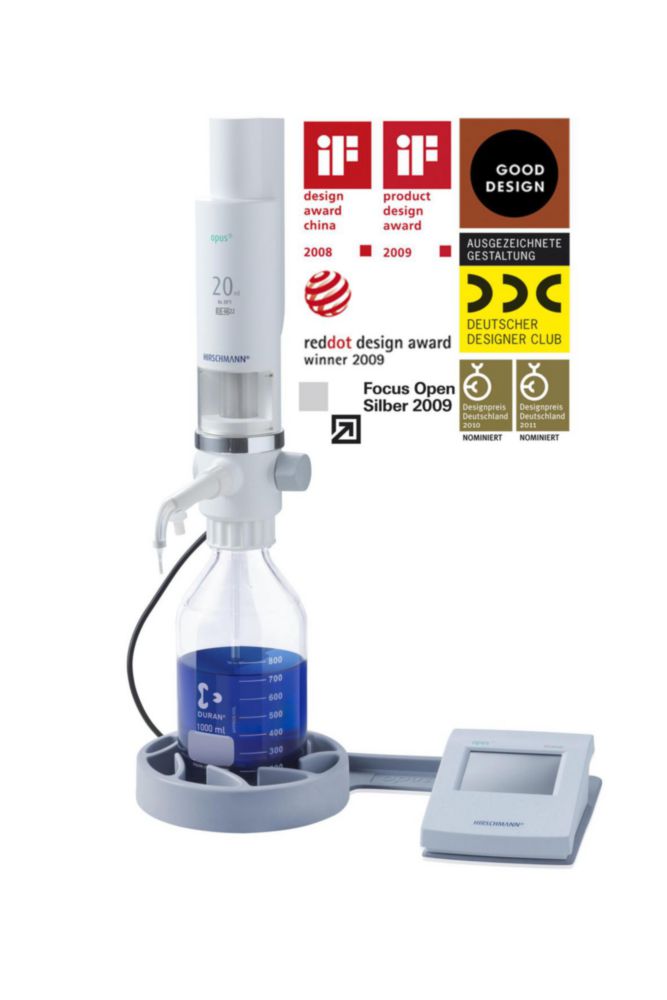 Digital burette opus<sup>® </sup>titration