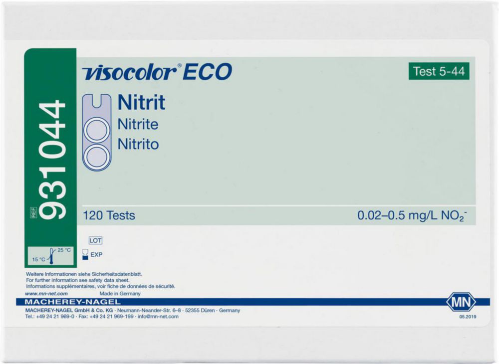 Testovacie súpravy <i><sup>VISOCOLOR®ECO</sup> na </i>analýzu vody