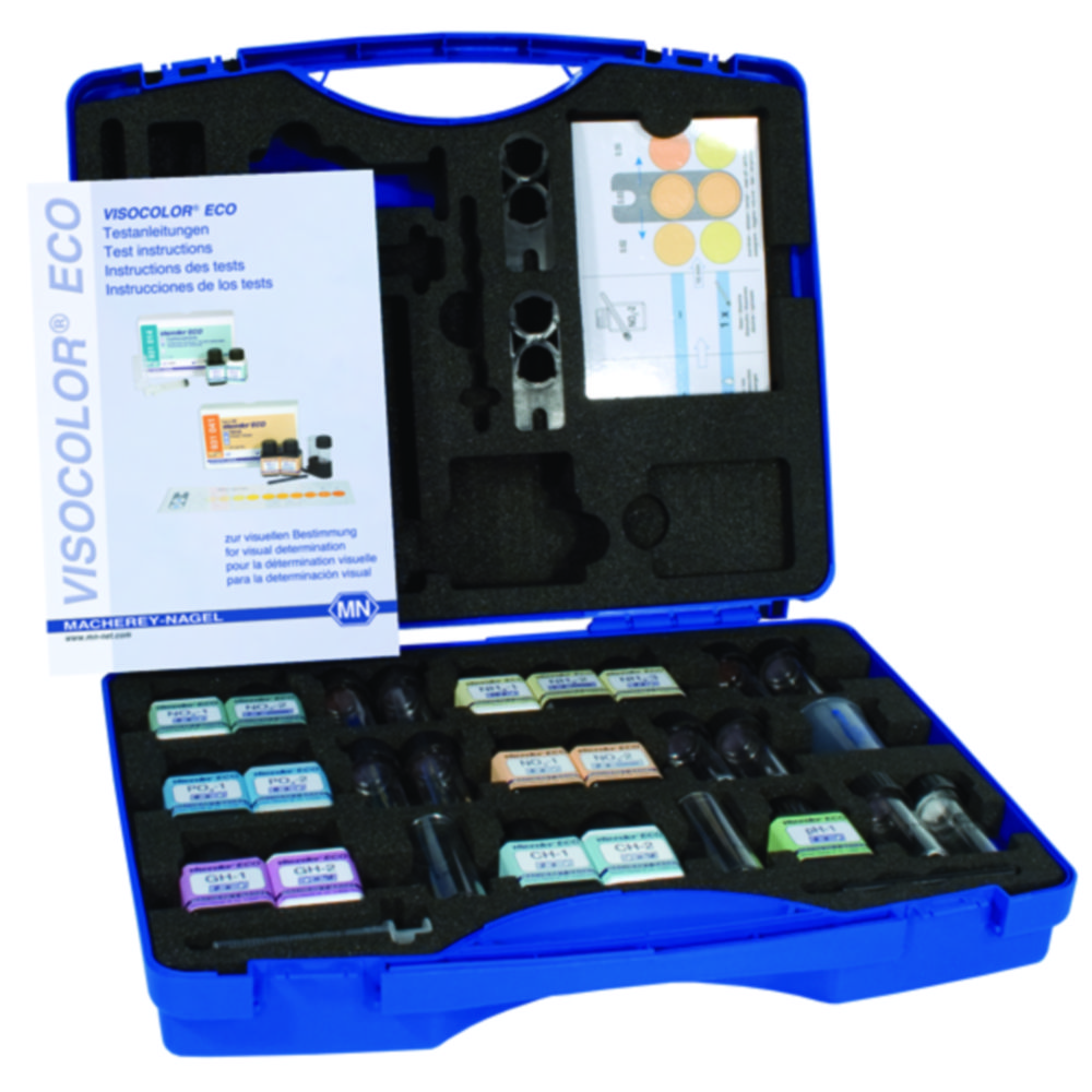 Kufrík na činidlá <sup>VISOCOLOR®</sup> a fotometer