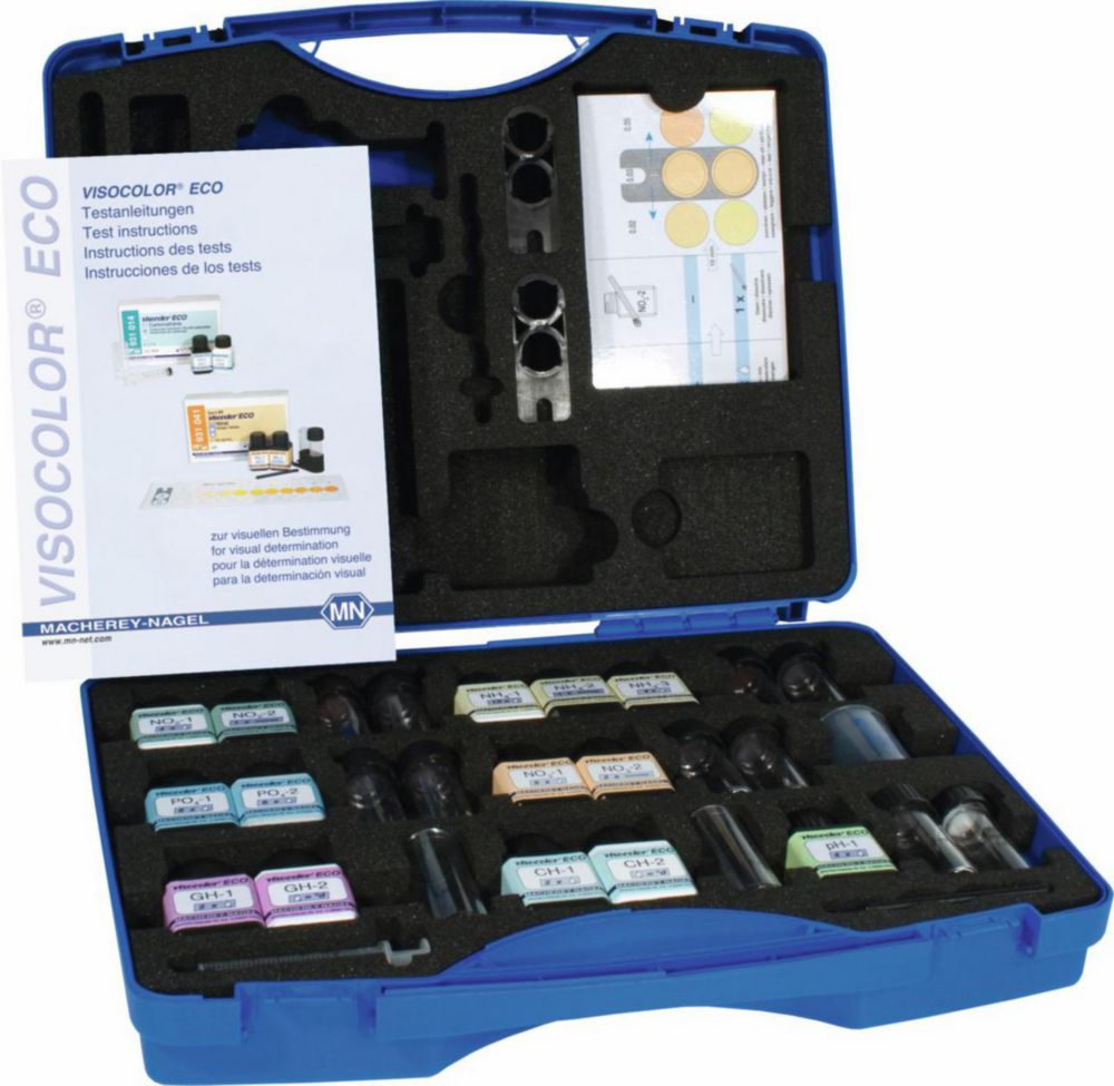Kufrík na činidlá <sup>VISOCOLOR®</sup> a fotometer