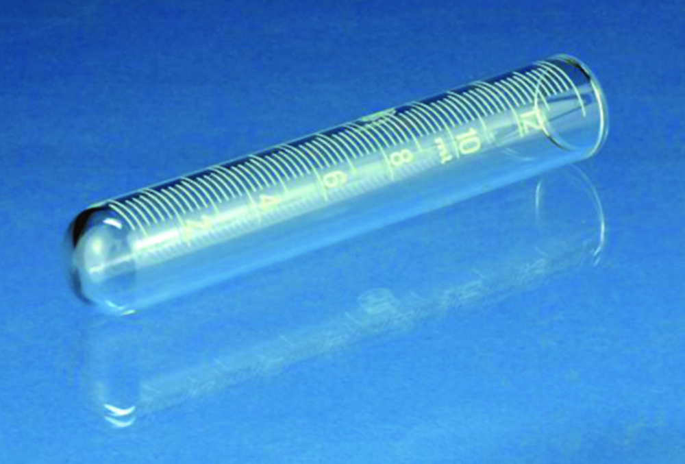 Odstreďovacie skúmavky s okrúhlym dnom, sklo <sup>AR®</sup>, odmerané