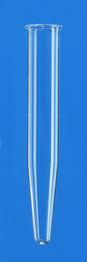 Odstreďovacie skúmavky, <sup>AR-GLAS®</sup> alebo borosilikátové sklo 3.3, neodmerané, s korálkovým okrajom