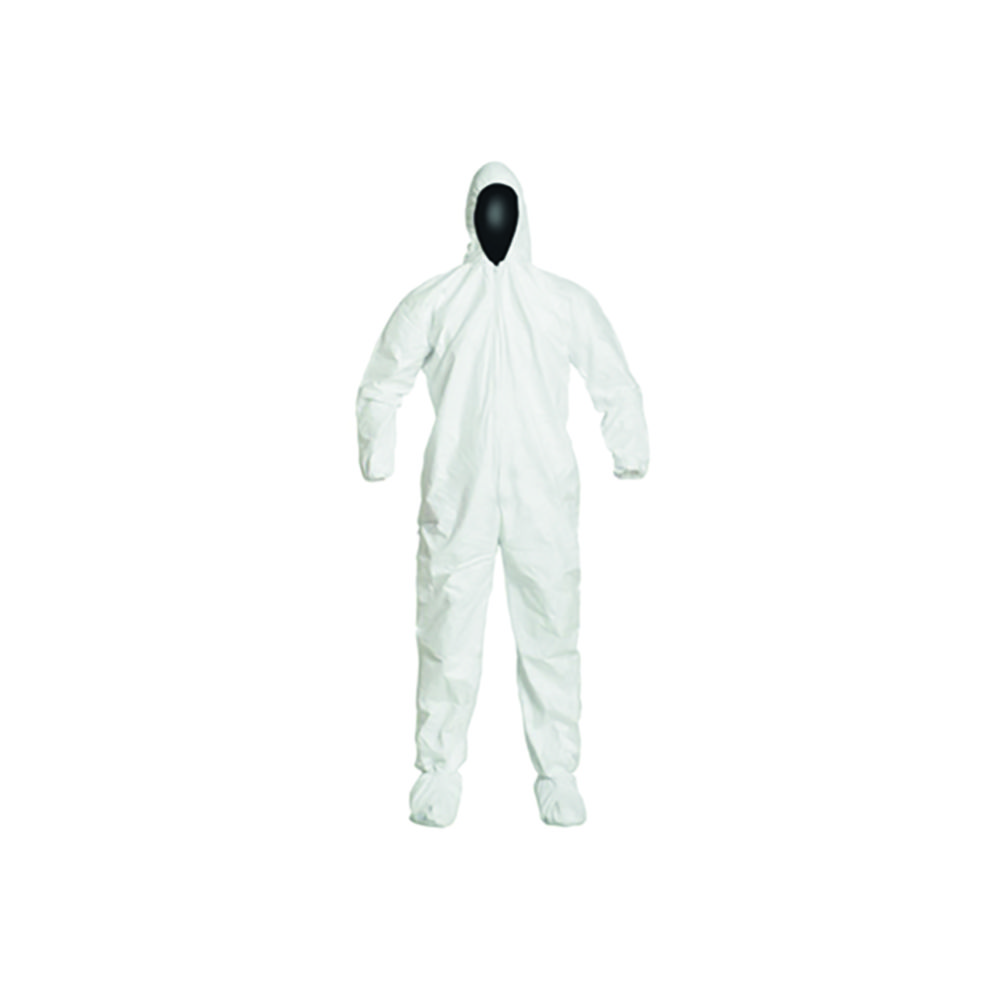 Jednorazová kombinéza <sup>Tyvek®</sup> <sup>IsoClean®</sup>, s kapucňou, sterilná