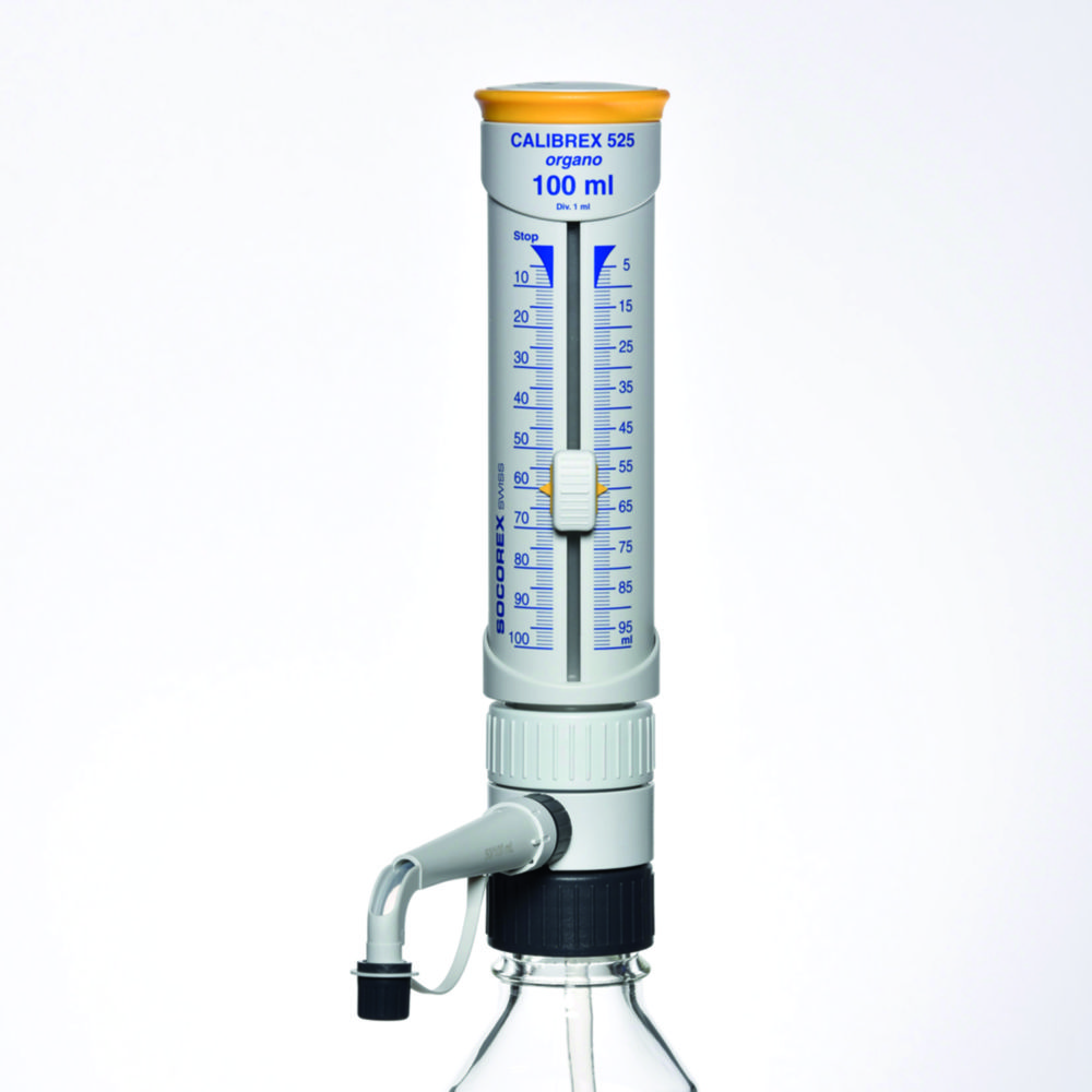 Dávkovače na fľaše Calibrex™ <i>organo </i>525