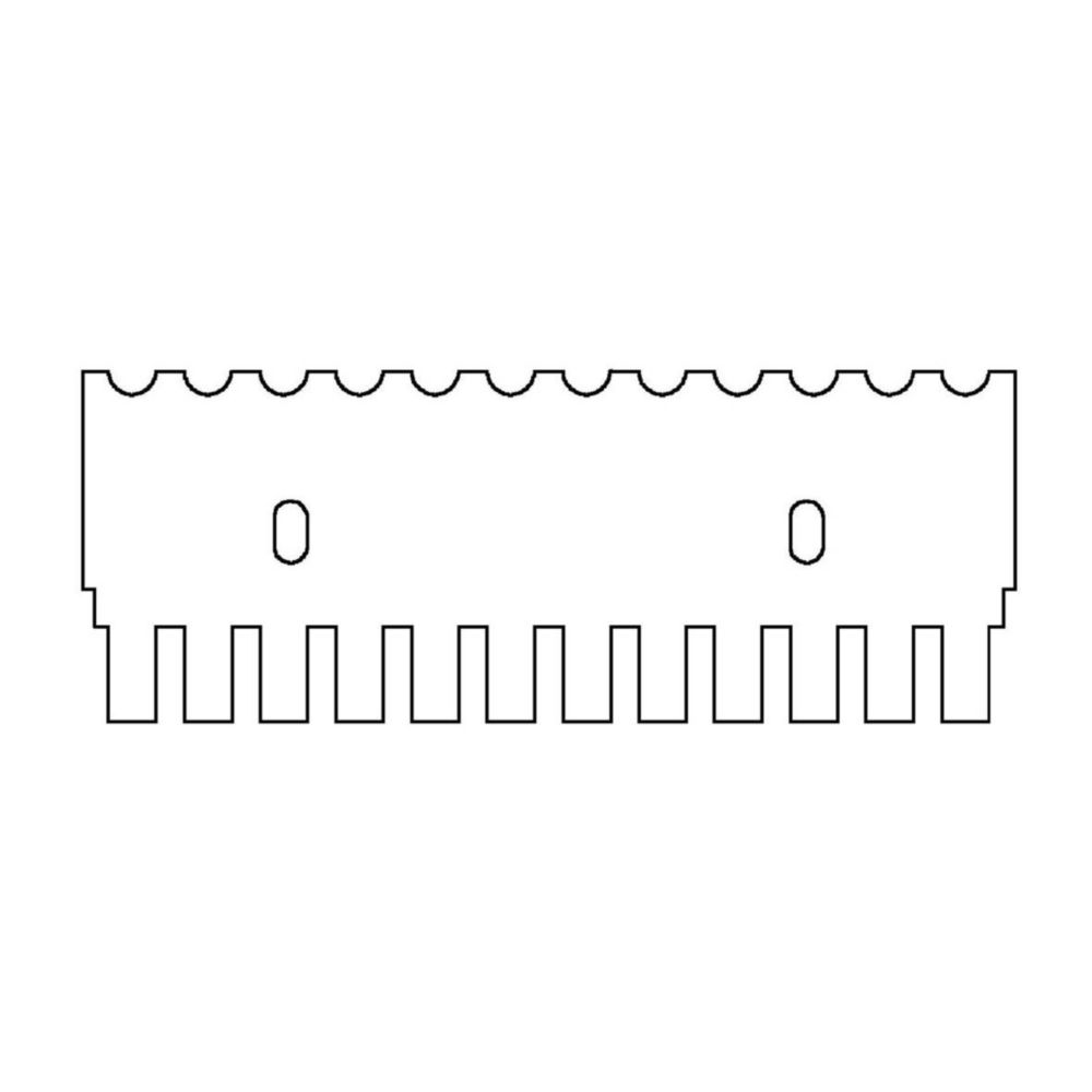 Hrebene pre gélovú elektroforézu MultiSUB Midi