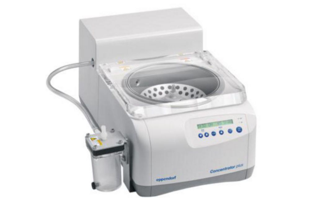 Vákuový koncentrátor Concentrator plus™ s integrovanou membránovou vývevou a portom pre externé zariadenia