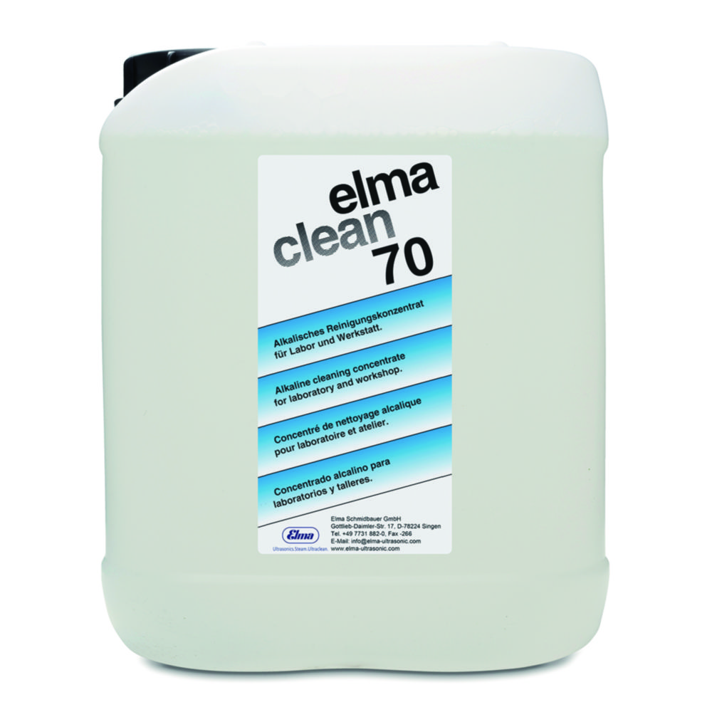 Koncentrát pre ultrazvukové kúpele elma clean 70